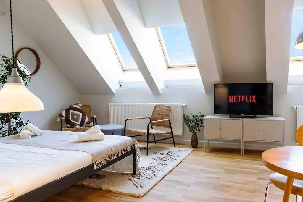 Apartmán Vivando - Stylish Studio C + Parking Bukurešť 0*,